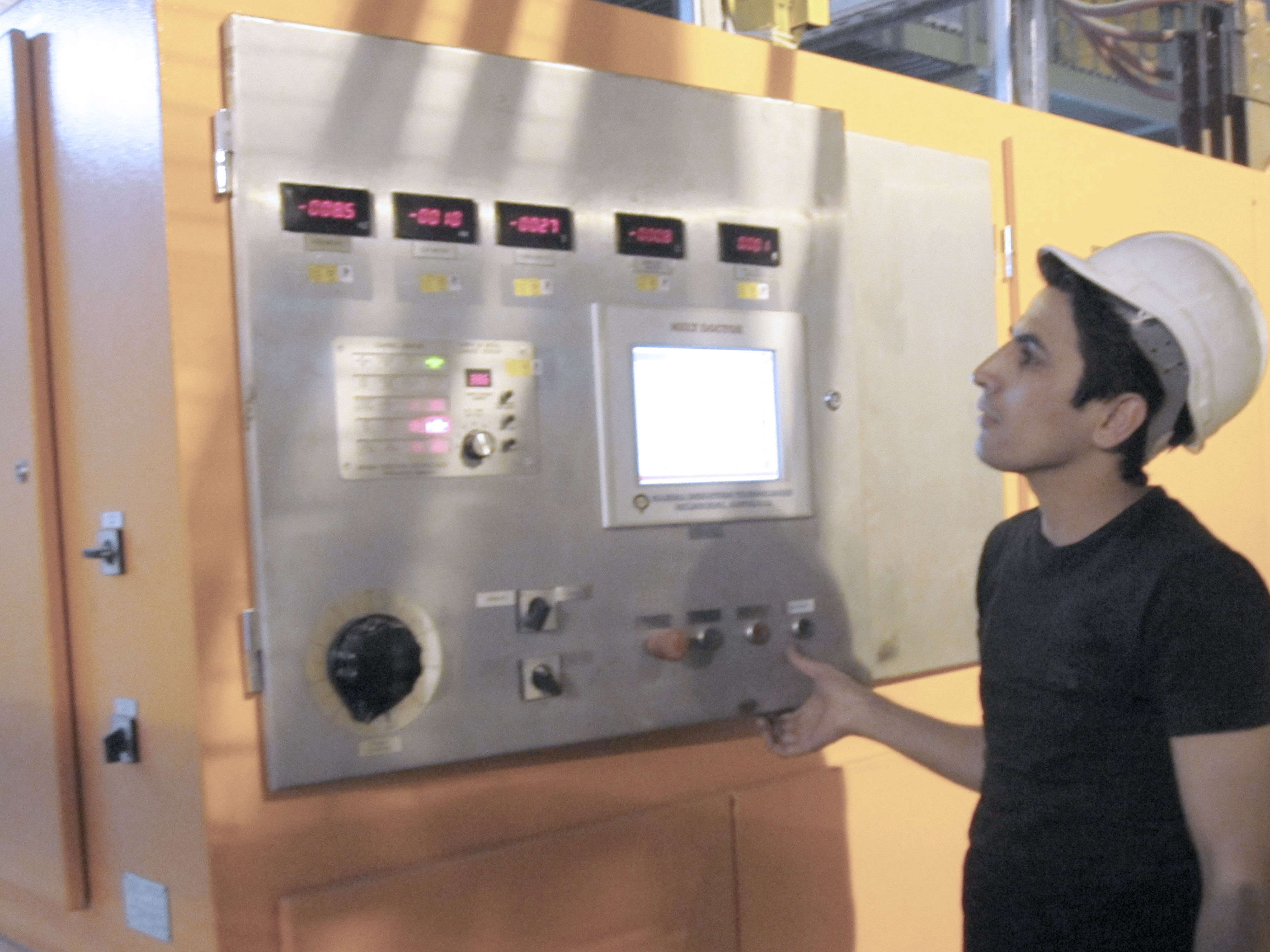 HMPower Electric electrician working on a industrial project